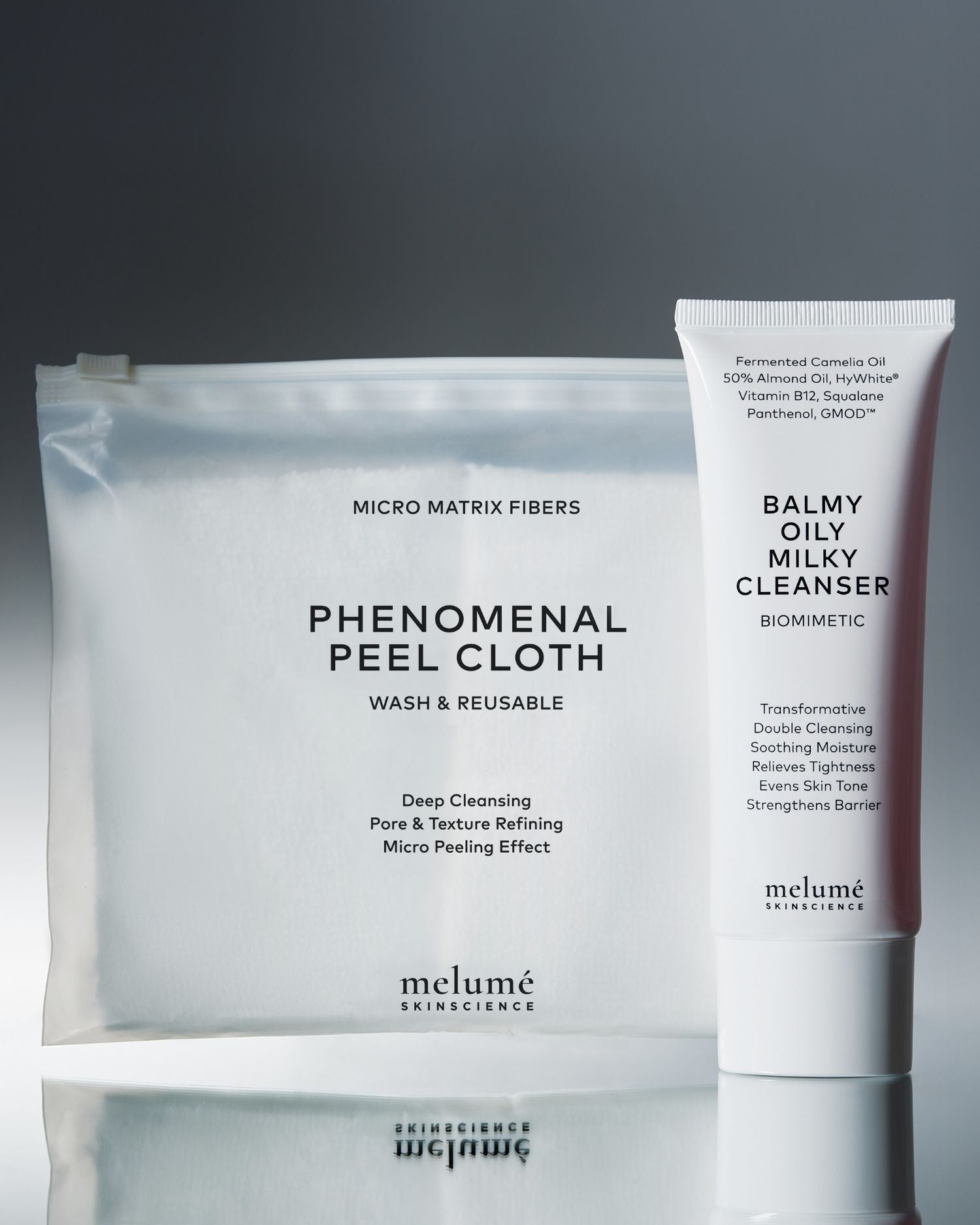 メデュース スキンケア Deep Double Cleanse Duo Set | Melumé Skinscience