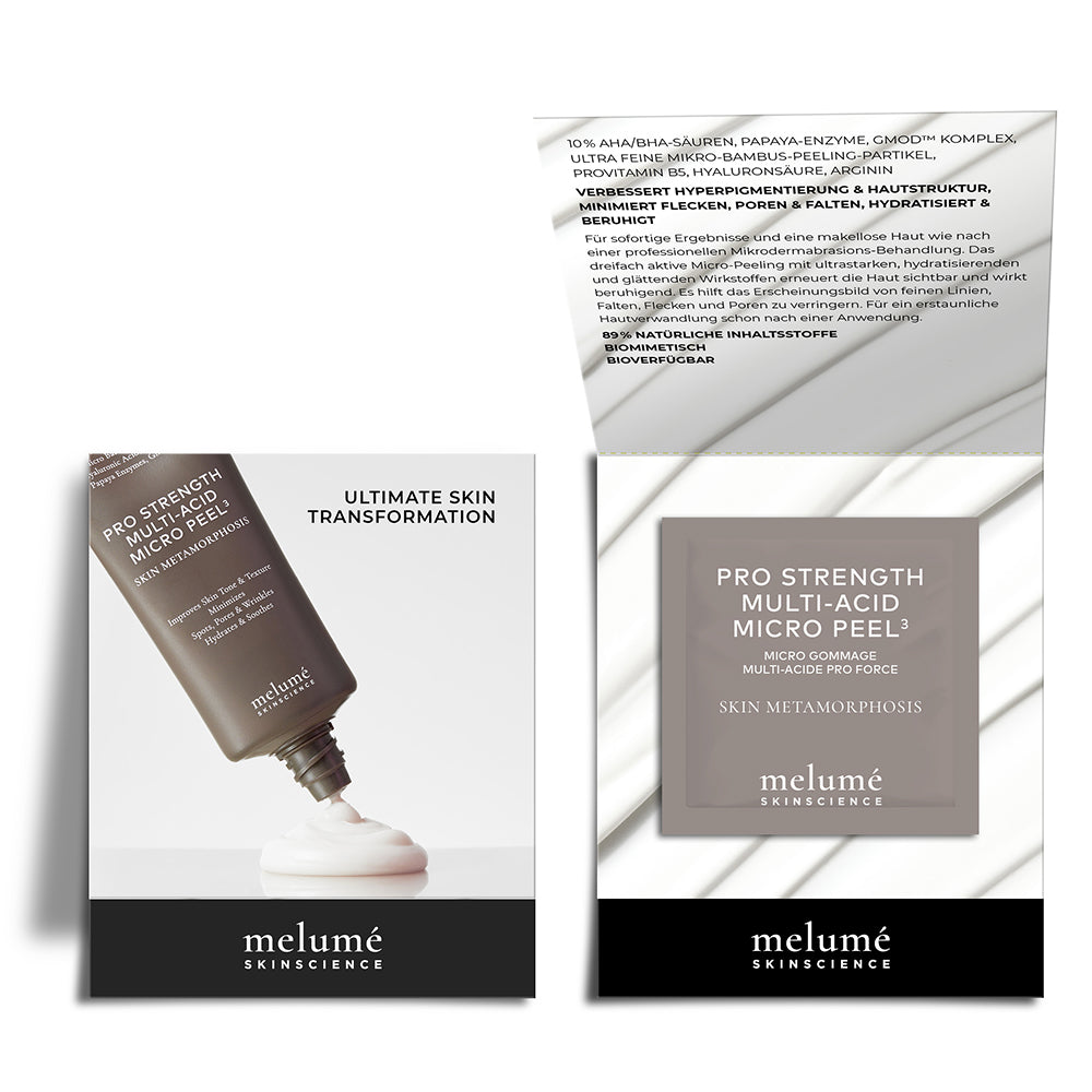 image packshot pro-strength multi-acid micro peel sachet opened and closed